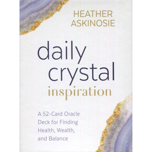 Daily Crystal Inspiration Oracle Cards - Positive Faith Hope Love