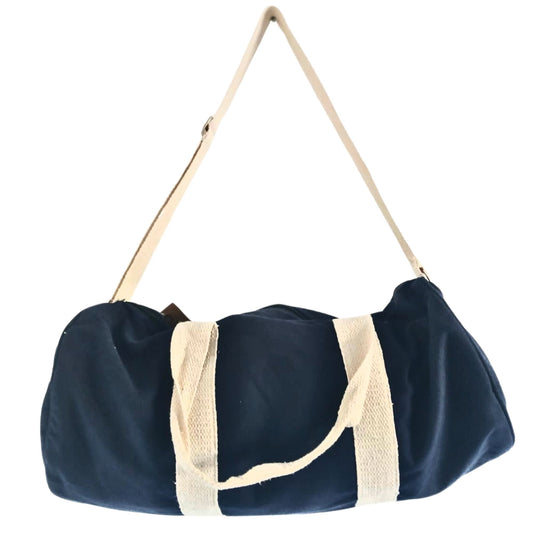 Polished Dont Quit Gym Bag Navy Blue 2767C 1 featuring natural patterning and unique variations - Positive Faith Hope Love