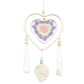 Polished Dream Catcher Medium Multi Heart In Heart featuring natural patterning and unique variations - Positive Faith Hope Love