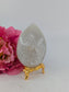 Druzy Agate Egg 240grams 72mm - Positive Faith Hope Love