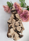 Druzy Chocolate Calcite 1422g - Positive Faith Hope Love