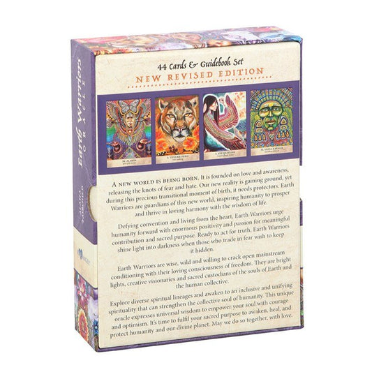 Polished Earth Warriors Oracle Cards Second Addition featuring natural patterning and unique variations - Positive Faith Hope Love