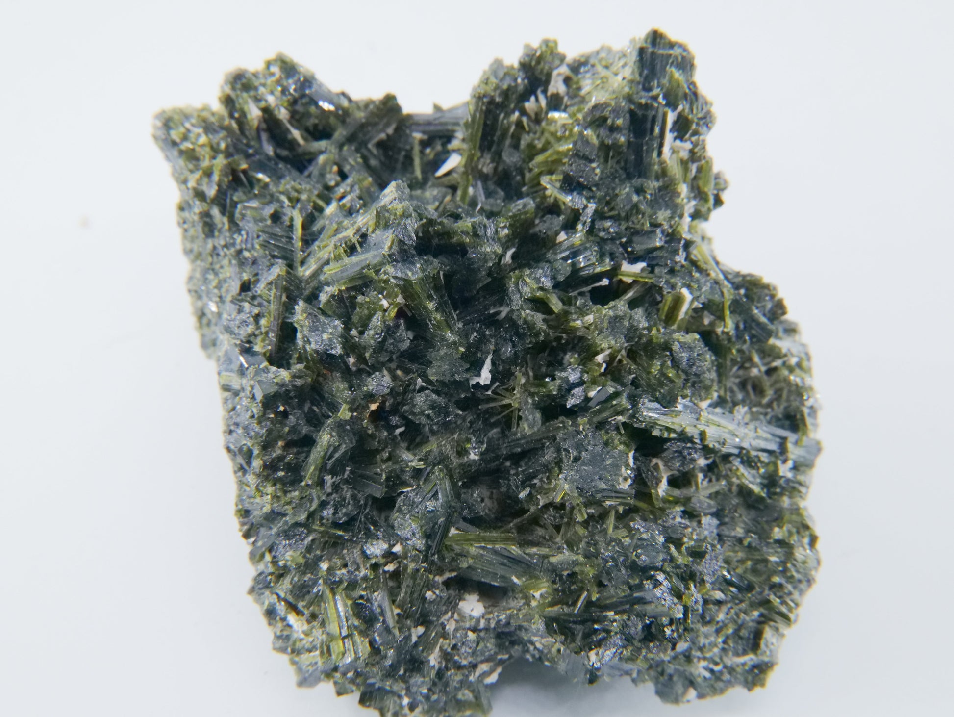 Epidote Specimen Grade A Pakistan 162g - Positive Faith Hope Love