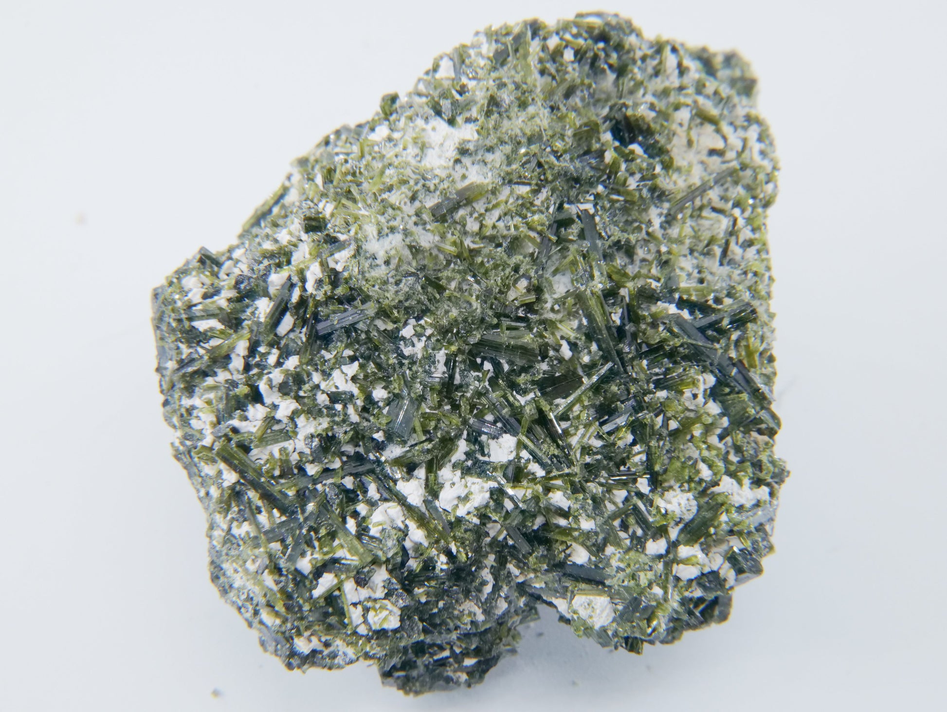 Epidote Specimen Grade A Pakistan 162g - Positive Faith Hope Love