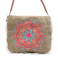 Polished Fab Fringe Bag - Mandela Embroidery featuring natural patterning and unique variations - Positive Faith Hope Love