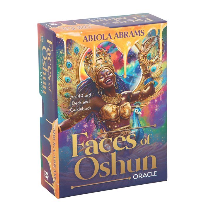 Polished Faces of Oshun Oracle Cards featuring natural patterning and unique variations - Positive Faith Hope Love