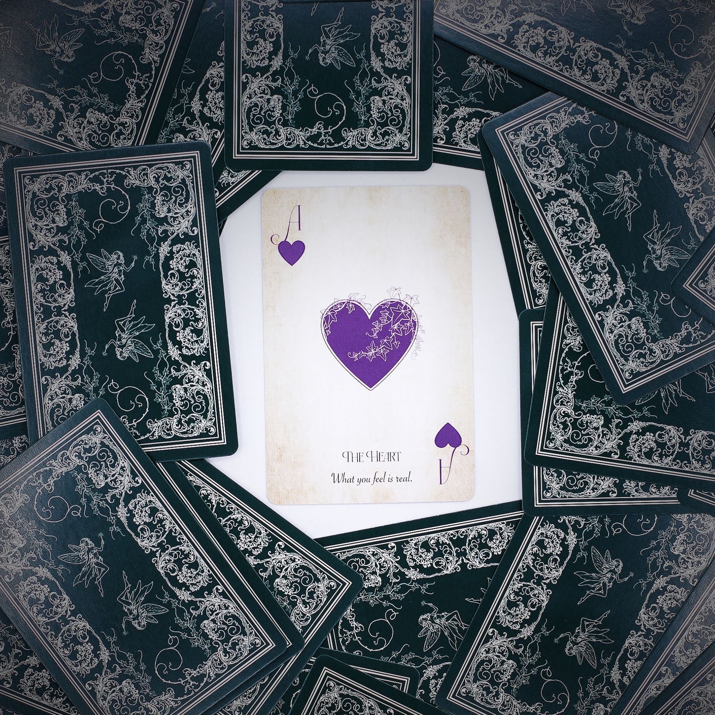 Fae Realm Playing & Oracle Cards – Fairy Theme - Positive Faith Hope Love
