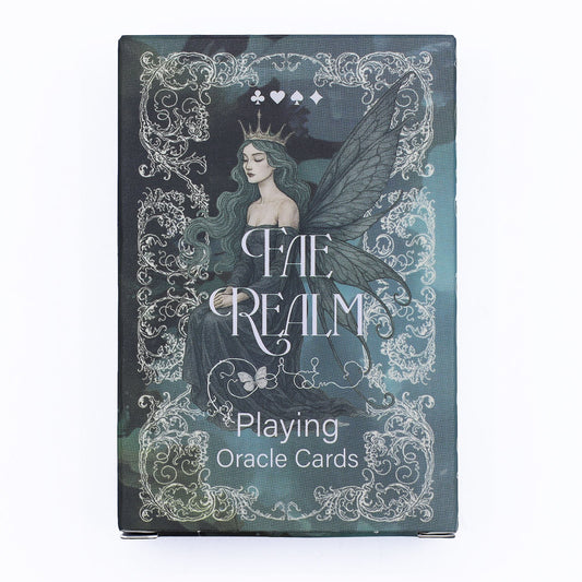 Fae Realm Playing & Oracle Cards – Fairy Theme - Positive Faith Hope Love