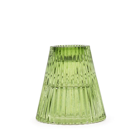 Polished Flip Dinner Candle Tealight Holder Garden Jade featuring serene green tone and smooth polish - Positive Faith Hope Love