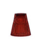 Polished Flip Dinner Candle Tealight Holder Vampire Red featuring natural patterning and unique variations - Positive Faith Hope Love
