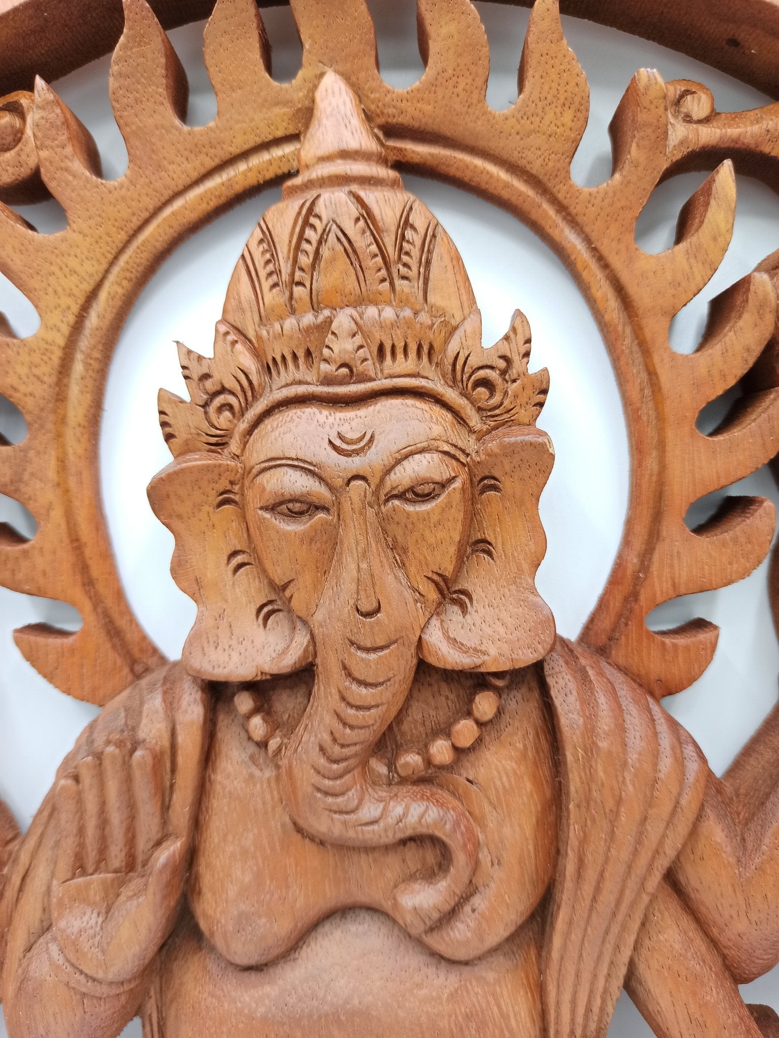 Ganesh Panel - 40cm - Positive Faith Hope Love