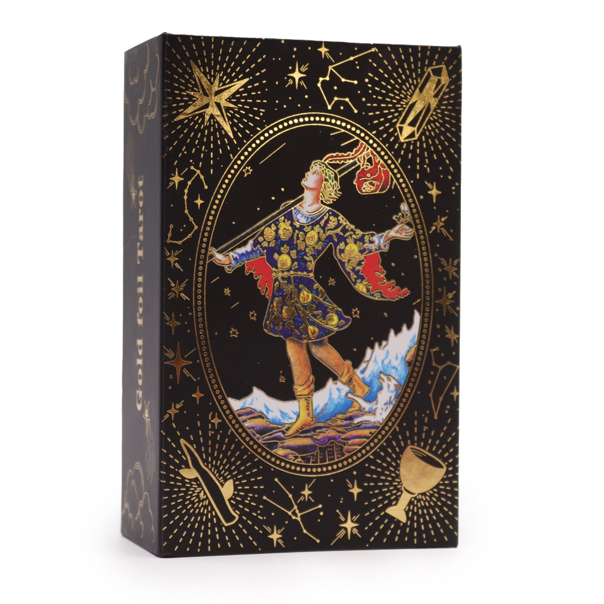 Gold Foil Tarot - Let the Magic Begin - Gift Box - Positive Faith Hope Love