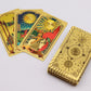 Golden Tarot Cards - Positive Faith Hope Love