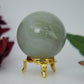 Green Aventurine Sphere — 230 g (55 mm) - Positive Faith Hope Love