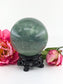 Green Fluorite Sphere 867g 80mm - Positive Faith Hope Love