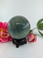 Green Fluorite Sphere 867g 80mm - Positive Faith Hope Love