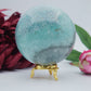 Green Kyanite Sphere — 917 g (83 mm) - Positive Faith Hope Love
