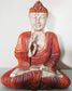 Polished Hand Carved Buddha Statue 30Cm Teaching Transmission featuring natural patterning and unique variations - Positive Faith Hope Love