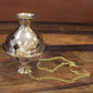 Polished Hanging Brass Incense Burner featuring natural patterning and unique variations - Positive Faith Hope Love
