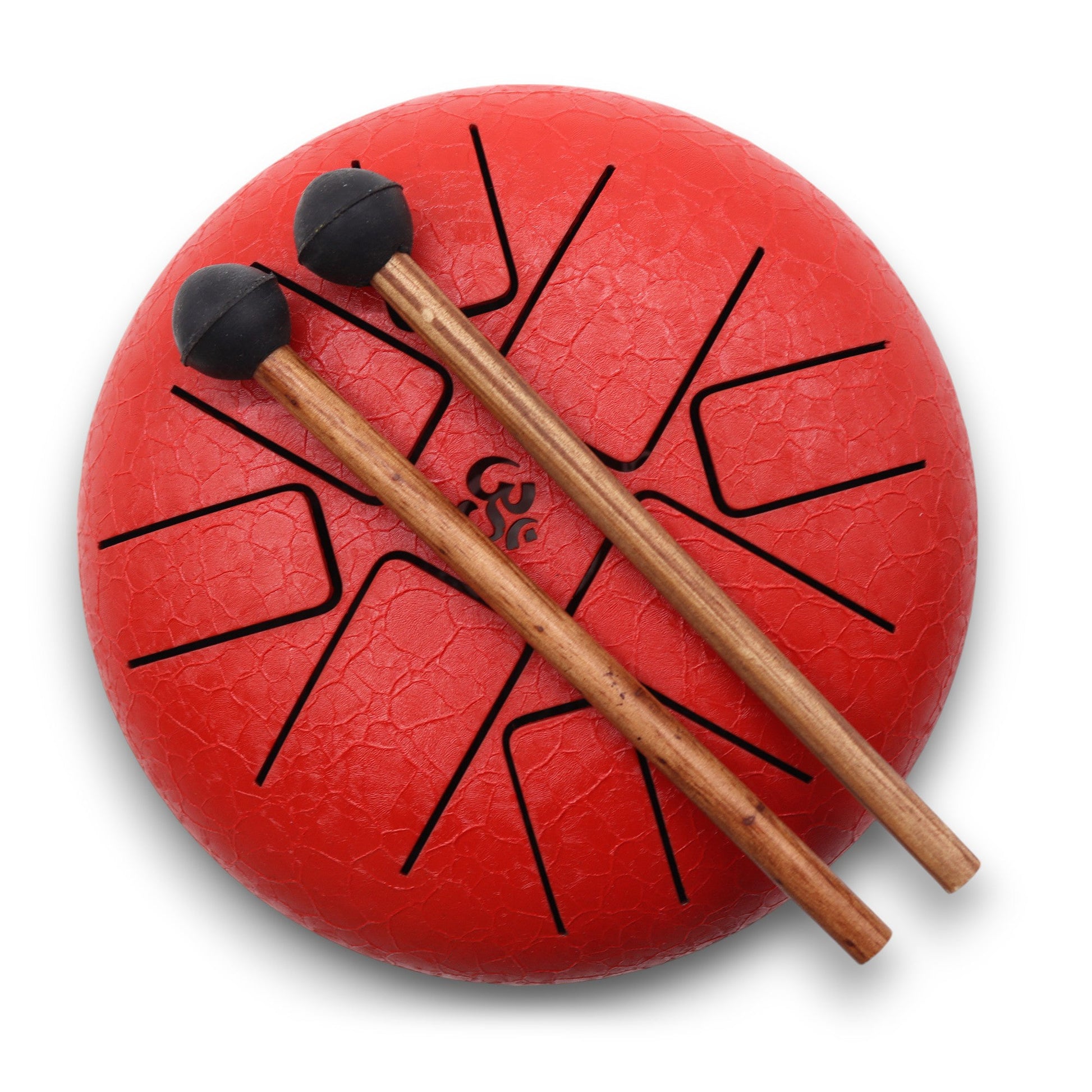 Hapi Drum - 8 - Tone Sound Red 16cm - Positive Faith Hope Love