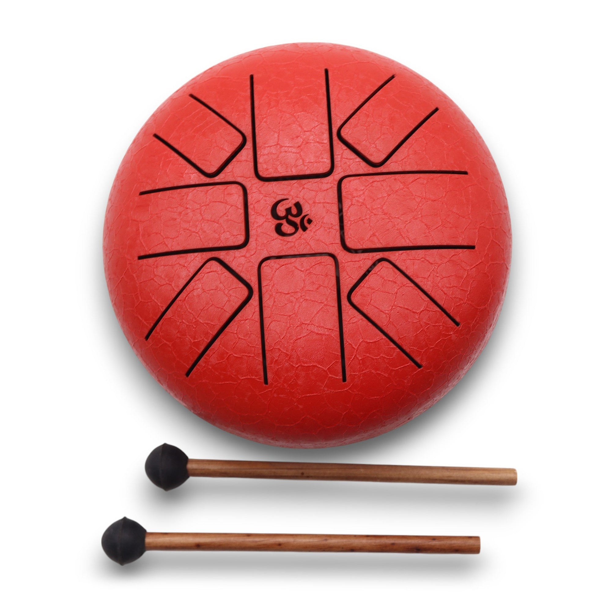 Hapi Drum - 8 - Tone Sound Red 16cm - Positive Faith Hope Love