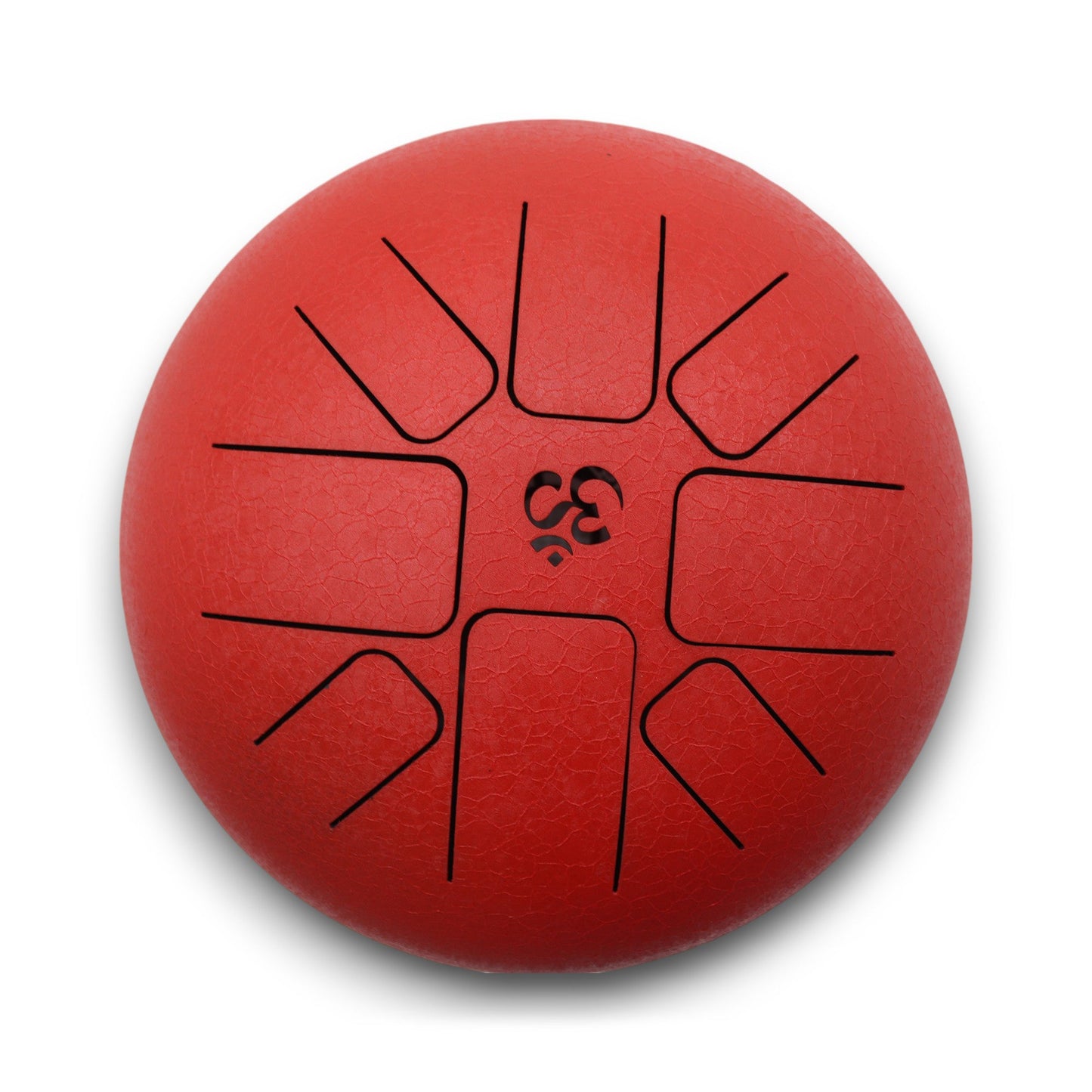 Hapi Drum - 8 - Tone Sound Red 22x16cm - Positive Faith Hope Love