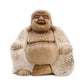 Happy Buddha - Whitewash 30cm - Positive Faith Hope Love