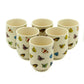 Polished Herbal Tea Cups - Butterflies featuring natural patterning and unique variations - Positive Faith Hope Love