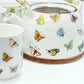 Polished Herbal Teapot Set Butterflies featuring natural patterning and unique variations - Positive Faith Hope Love