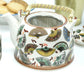 Polished Herbal Teapot Set China Fans featuring natural patterning and unique variations - Positive Faith Hope Love