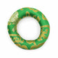 Polished Hoop Cushion 10cm (for 12-14cm Singing Bowl) - Green featuring natural patterning and unique variations - Positive Faith Hope Love