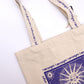 Polished Hop Hare Tote Bag I Am Bright featuring natural patterning and unique variations - Positive Faith Hope Love