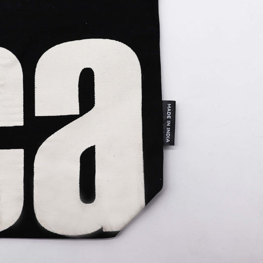 Polished Iconic Classic Tote Bag Mi Vida Loca Black Natural 10Oz featuring natural patterning and unique variations - Positive Faith Hope Love