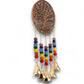Polished Indian Chimes Med Tree Of Life Chakra Beads 5 Bells featuring natural patterning and unique variations - Positive Faith Hope Love