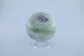 Jade Serpentine Sphere 401g - Positive Faith Hope Love