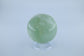 Jade Serpentine Sphere 418 grams - Positive Faith Hope Love