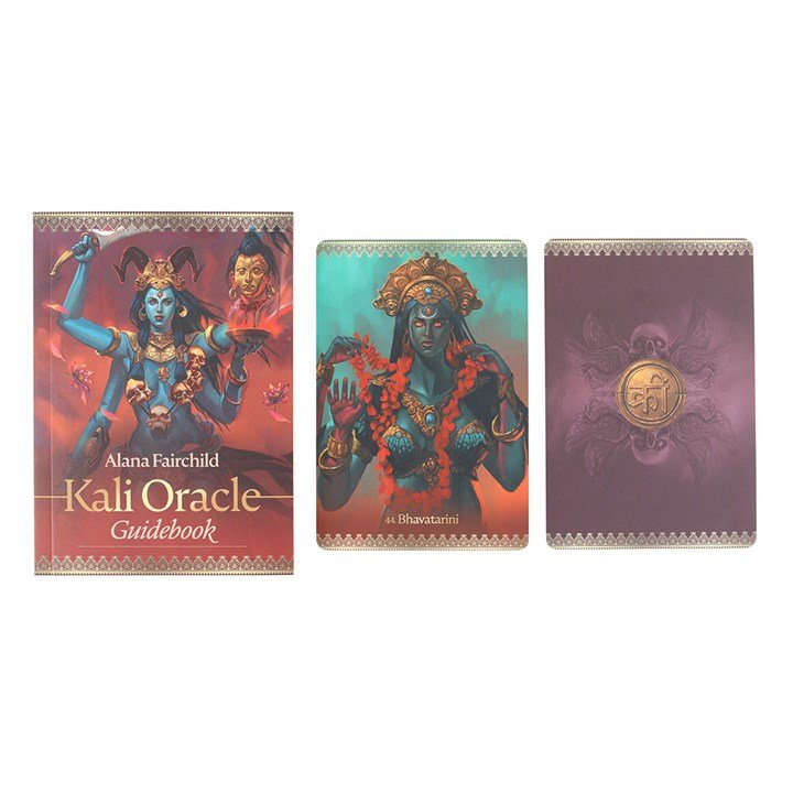 Polished Kali Oracle Cards featuring natural patterning and unique variations - Positive Faith Hope Love