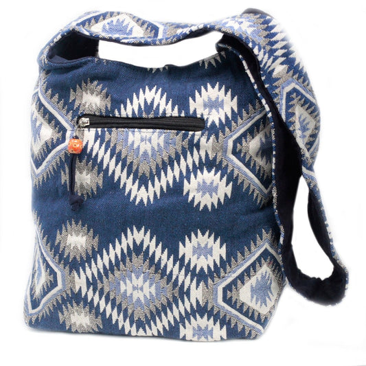 Polished Kathmandu Big Bag - Dusk featuring natural patterning and unique variations - Positive Faith Hope Love