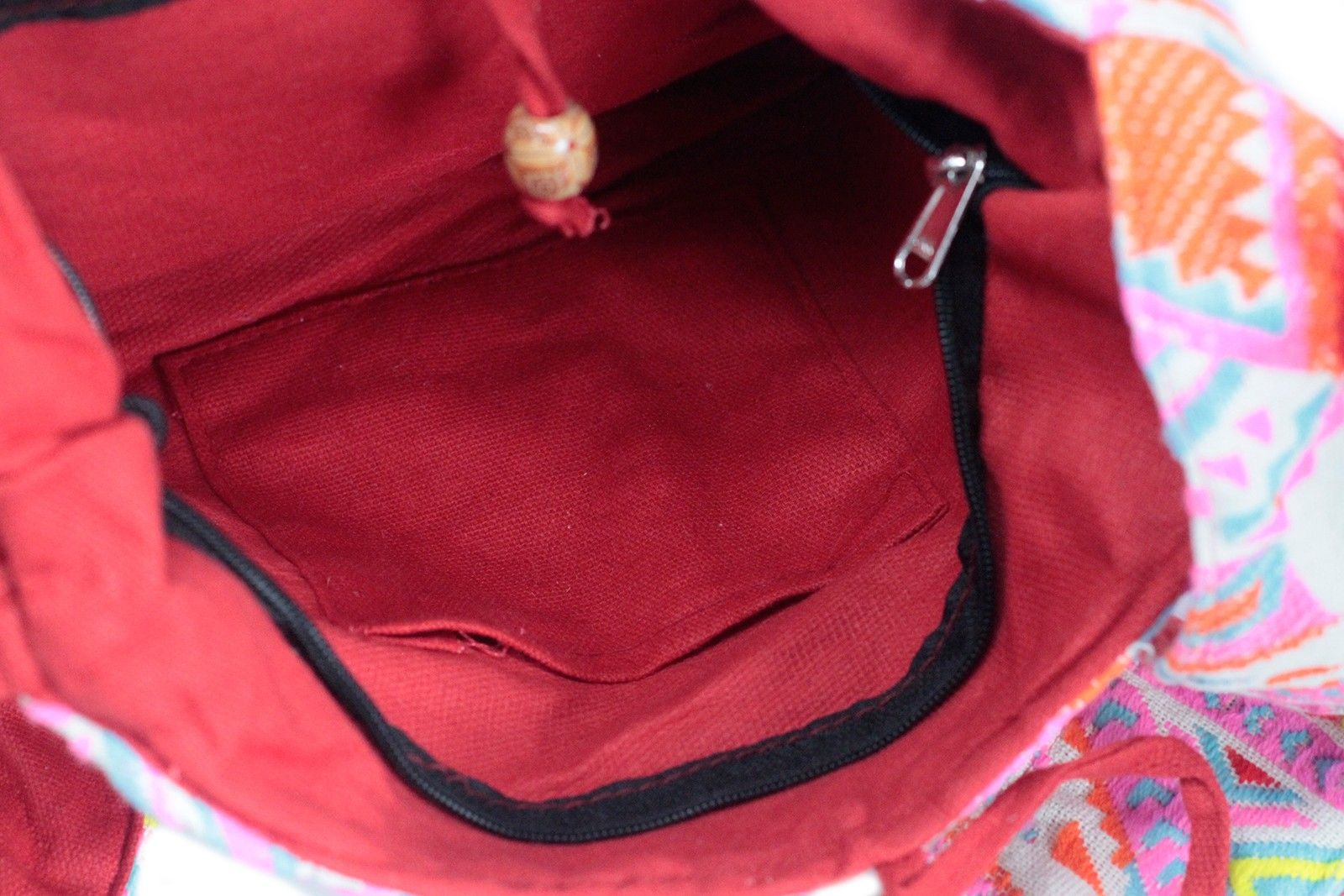 Polished Kathmandu Big Bag Sunrise featuring natural patterning and unique variations - Positive Faith Hope Love