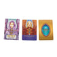 Polished Keepers Of The Light Oracle Cards featuring natural patterning and unique variations - Positive Faith Hope Love