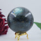 Labradorite Sphere 566g - Positive Faith Hope Love
