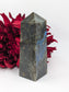 Labradorite Tower 460g - Positive Faith Hope Love