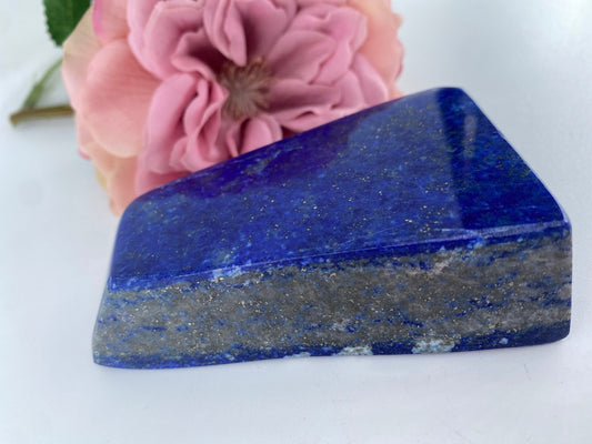 Lapis Lazuli Free Form 270grams - Positive Faith Hope Love