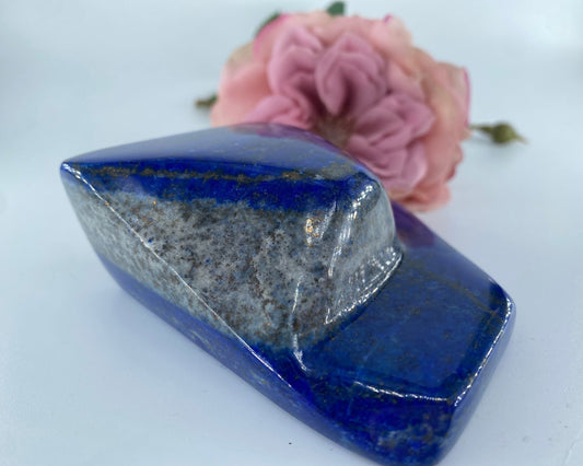 Lapis Lazuli Free Form 434grams - Positive Faith Hope Love