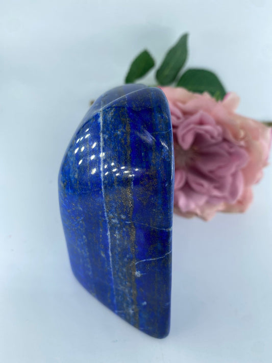 Lapis Lazuli Free Form 498grams - Positive Faith Hope Love