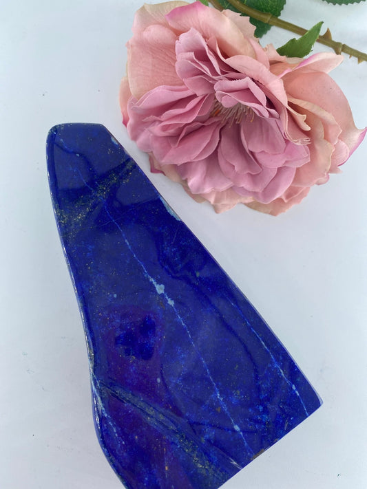 Lapis Lazuli Free Form 532grams - Positive Faith Hope Love