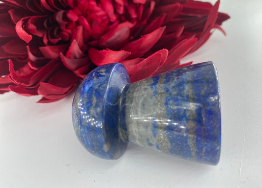 Lapis Lazuli Mushroom 120grams - Positive Faith Hope Love