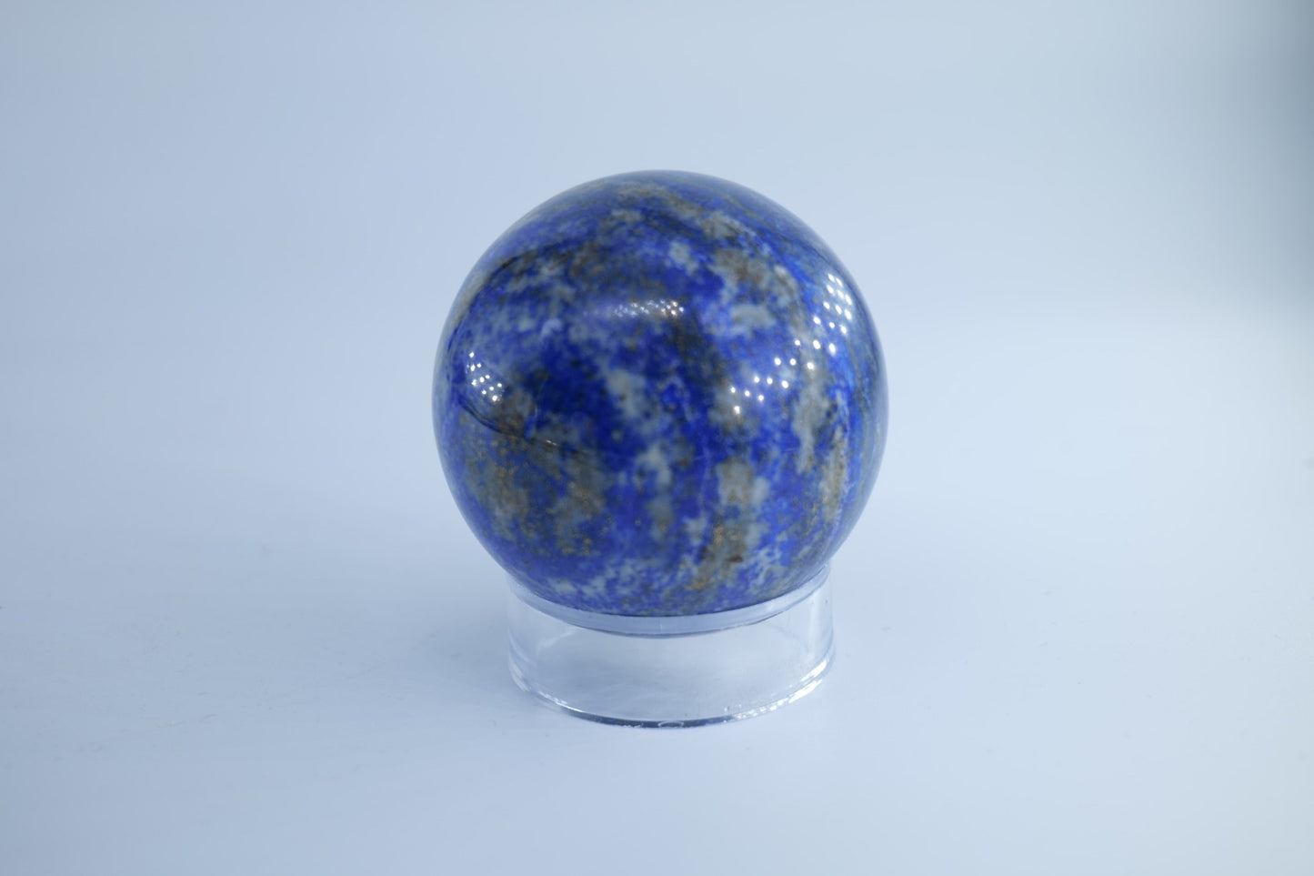 Lapis Lazuli Sphere 366 grams - Positive Faith Hope Love