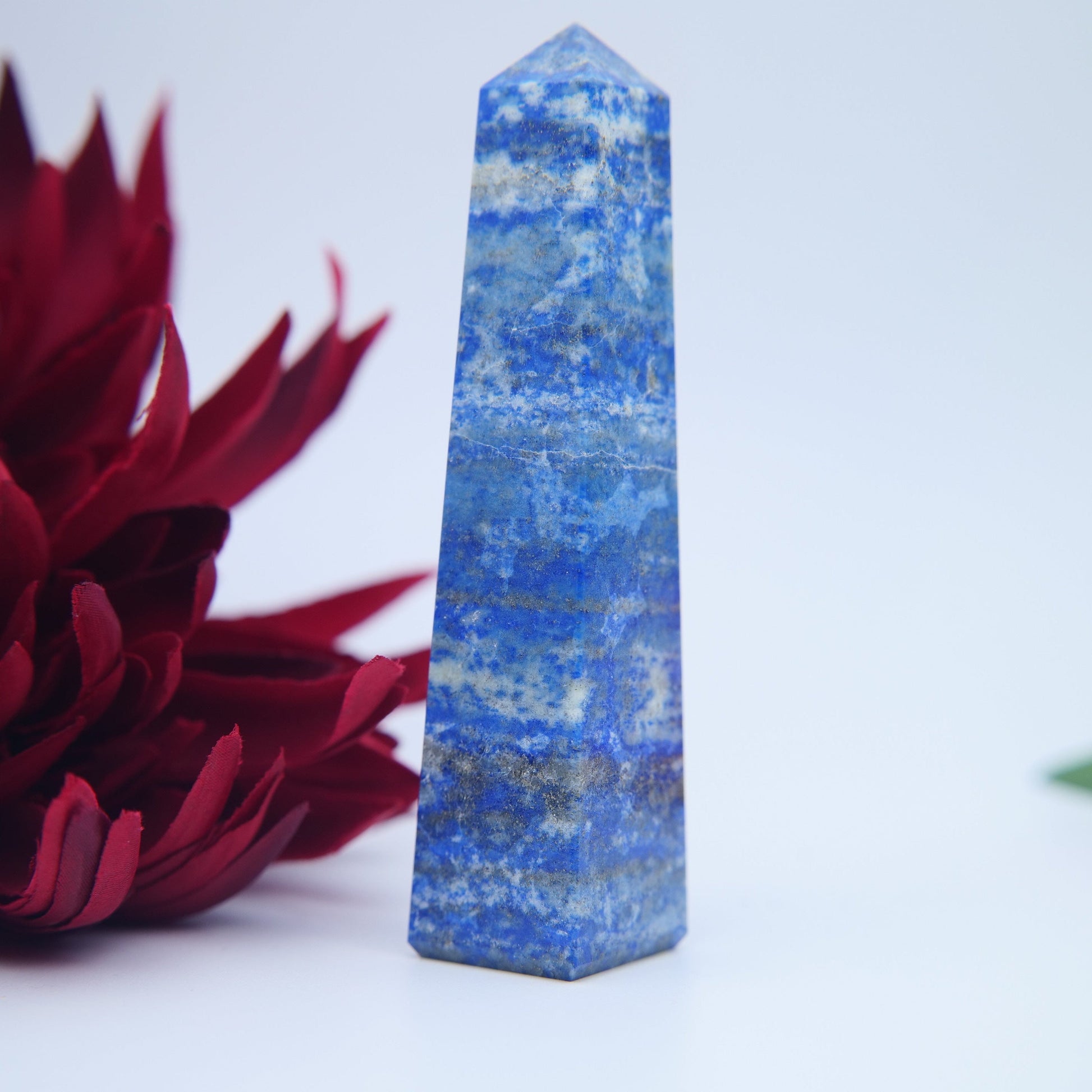 Lapis Lazuli Tower – 10cm - Positive Faith Hope Love