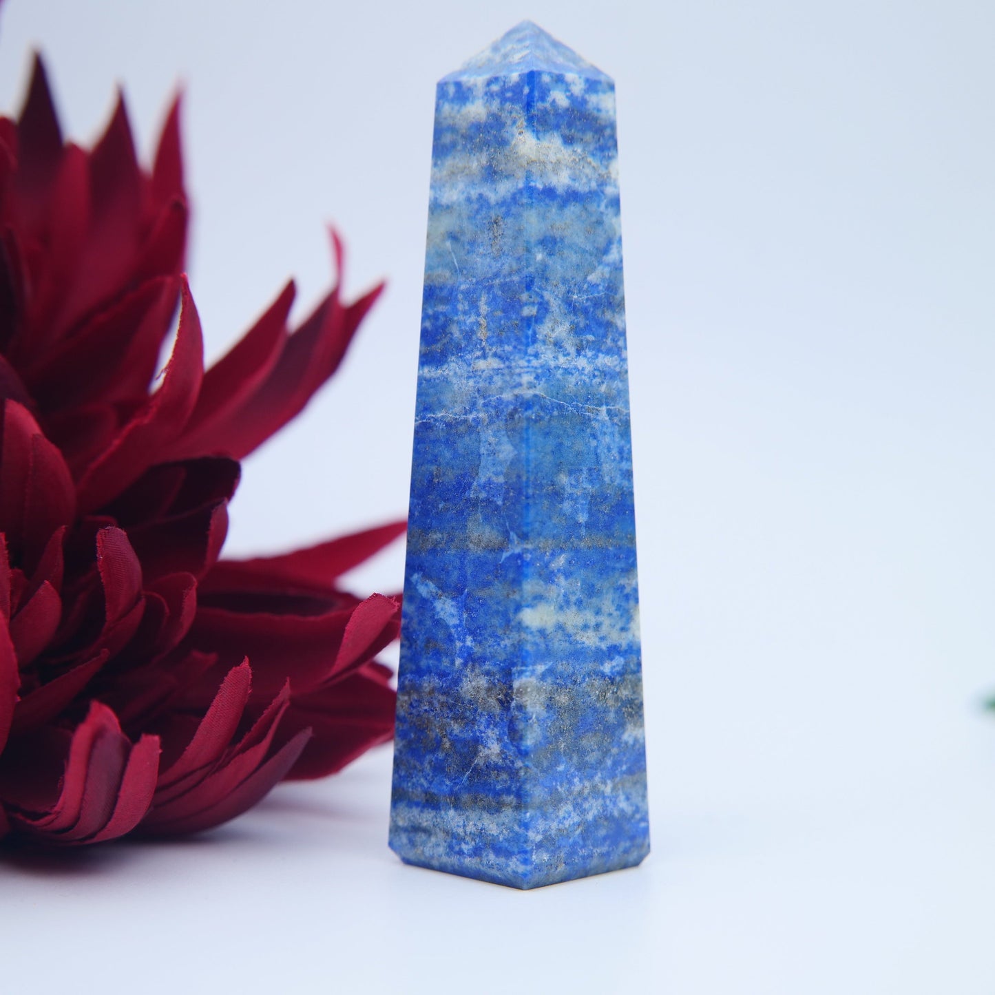 Lapis Lazuli Tower – 10cm - Positive Faith Hope Love